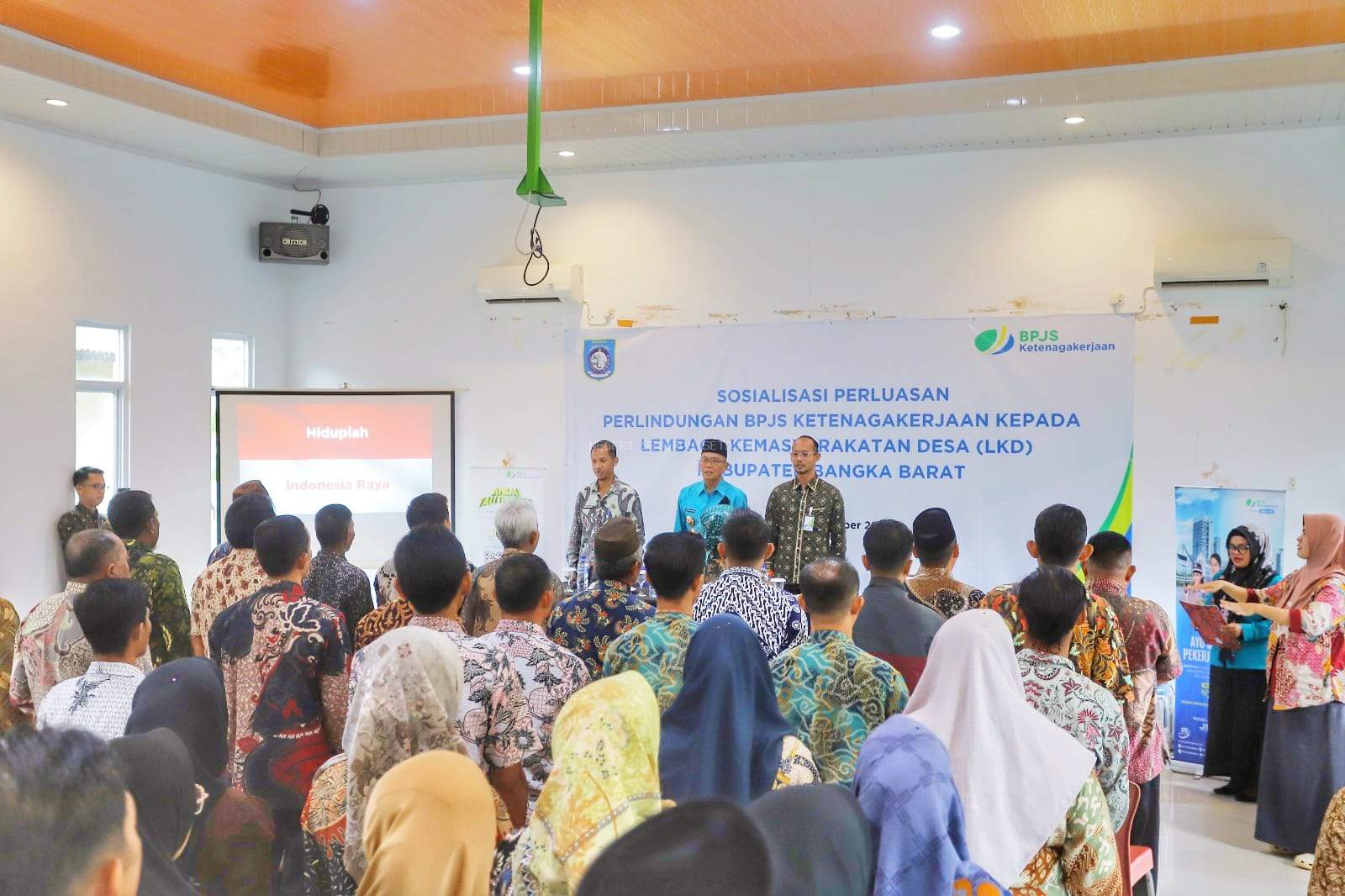 Wabup Bangka Barat Dorong Perluasan Perlindungan BPJS Ketenagakerjaan di Desa